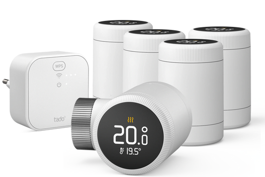 Tête Thermostatique Intelligente X - Kit de Démarrage + Tête Thermostatique Intelligente Quattro Pack X